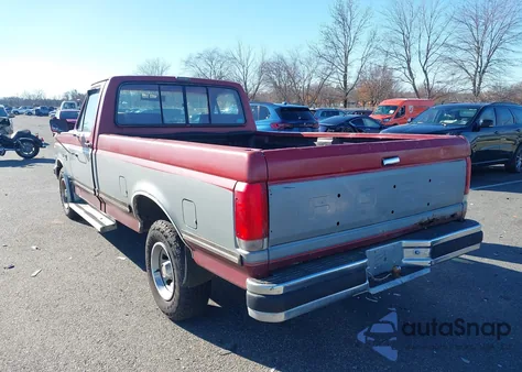 1990 Ford F150 из США, поврежденный, VIN 1FTDF15N9LNB14015